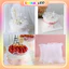 Bịch 5 Cuộn Voan Trang Trí Bánh Sinh Nhật [Freeship❤️] Thành Bánh Vải Ren Cao 13.5cm,Dài 1,7m DUHA 089