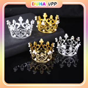 Vương Miện Mini - Trang Trí Bánh Kem, Trang Trí Bánh Gato, Trang Trí Bánh Kem, Trang Trí Bánh Sinh Nhật DUHA 091