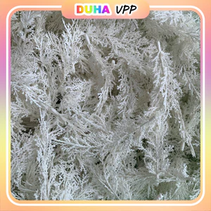Combo 1kg Cỏ Điểm Cỏ tuyết .Dùng Trang Trí Lọ Hoa . Điểm Vào Bó Hoa Giấy .Hoa Sáp .Hoa Handmade DUHA 103