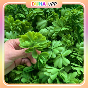 Combo 100g Cỏ Điểm Sen Đá Đã Bỏ Gọng,Điểm Hoa Sáp,Hoa Lụa,Trang Trí, Decor Tết DUHA 104