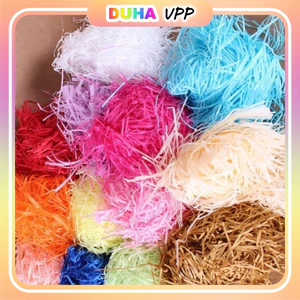 Combo 1kg Giấy Rơm Nhiều Màu, Rơm Lót Hộp Quà, Giấy Rơm Lót Hộp Quà, Giấy Gói Quà, Giấy Rơm, Giấy Vụn DUHA 109