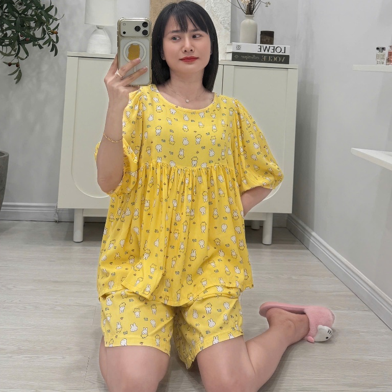 (FORM TO 50-98kg) Tole đùi ngố, áo babydoll, F21 hàng may kỹ - Nocnhasleepwear