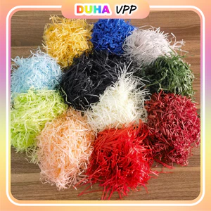 Túi 100g Giấy Rơm Giấy Vụn Giấy Nến Lót Hộp Quà Tặng DUHA 109