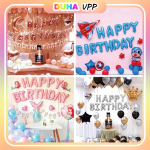 Tổng Hợp Set Trang Trí Sinh Nhật Người Lớn Được Yêu Thích Nhất, Mẫu Sinh Nhật Hot Trend DUHA 110