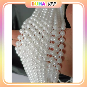 Bịch 500g Dây Ngọc Trai Size 6mm, 8mm – Dây Chuỗi Ngọc Cố Định Làm Nơ, 𝐃𝐚̂𝐲 𝐍𝐠𝐨̣𝐜 DUHA 154