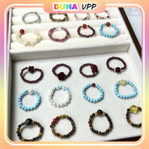 Combo 50 Nhẫn Ngọc Trai Lagini Cho Nữ Phong Cách Hàn Quốc Thanh Lịch Nữ Tính DUHA 163