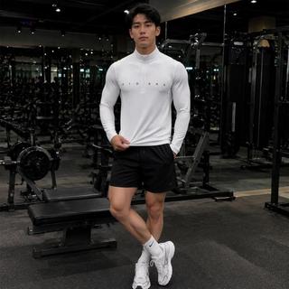 Áo Thun Dài Tay Cổ Zip In Chữ AIDEKE TORAK Nam Nữ – Vải Thun Mềm Mại, Co Dãn  –  Phù Hợp Gym, Chạy Bộ