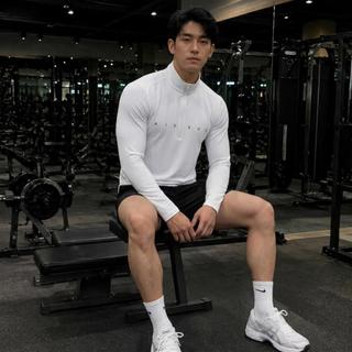 Áo Thun Dài Tay Cổ Zip In Chữ AIDEKE TORAK Nam Nữ – Vải Thun Mềm Mại, Co Dãn  –  Phù Hợp Gym, Chạy Bộ