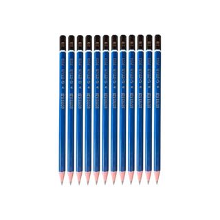 LEAFBOOK Hộp 12 Cây Bút Chì Gỗ G-Star P333 (2B/3B/4B/5B/6B) – Chì Đậm Đều, Dễ Chuốt, Không Gãy Vụn, Chính Hãng