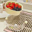 SET 2 CHẬU / RỔ NHỰA ĐA NĂNG SWEET CAT – CÓ LỖ THOÁT NƯỚC