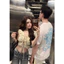 Áo croptop dúm buộc dây mai phương bùi