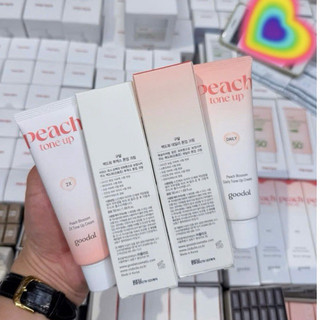 Kem Nâng Tone Hàn Quốc Goodal Peach Blossom Tone Up Cream Gấp Đôi Nâng Tone Tức Thì 50ml