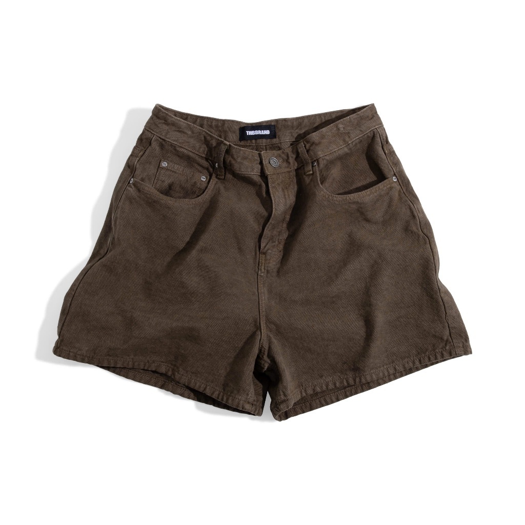THBBRAND - Quần short trên gối “THBB BASIC KHAKI JEANS” - [form trên gối]/ BE | BigBuy360 - bigbuy360.vn