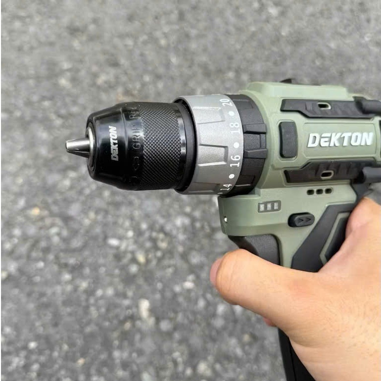 Máy Khoan Pin 16,8V Dekton D16-KB1060PRO 3 Chức Năng - Motor Brushless - Đầu Cặp 10mm Autolock