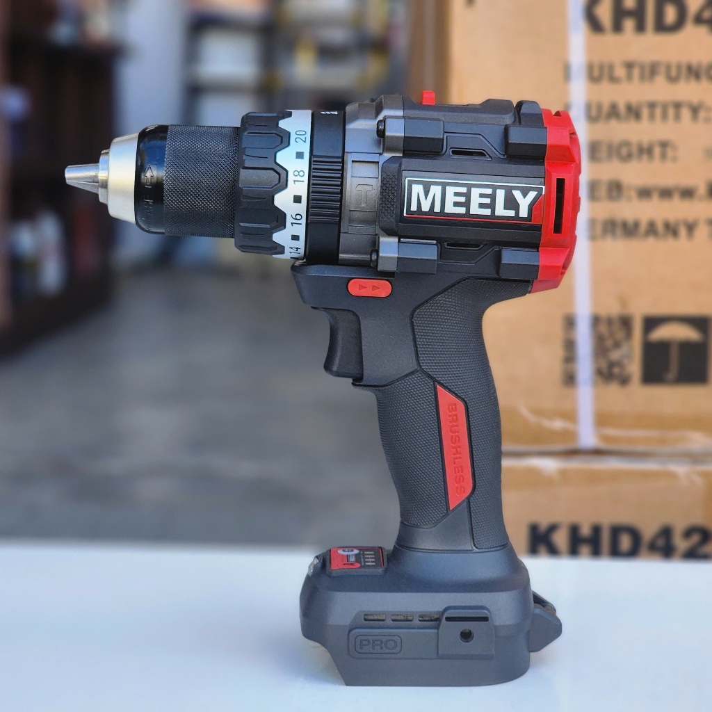 Máy khoan 13MM rút lõi MEELY MT868 Lực Siết 160Nm - Động cơ không chổi than