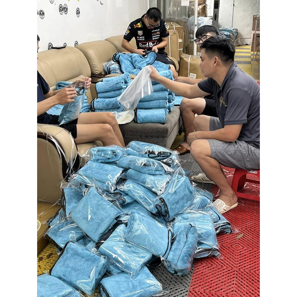 Khăn Lau Khô Dùng Khi Rửa Xe, Thấm Hút Tốt Không Gây Trầy Xước, Không Bụi Lông, Dày Dặn, Đa Năng | BigBuy360 - bigbuy360.vn