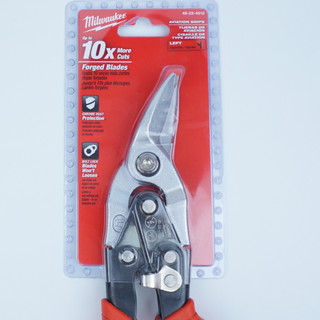 Kìm Cắt Kim Loại Chính Hãng MILWAUKEE 48-22-4510 - Kéo Cắt Tôn, Lực Cắt Gấp 10 Lần - Chính Hãng