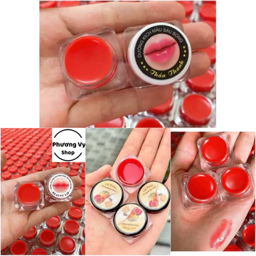 10 son dưỡng Gấc sáp ong, son Kích màu Thần Thánh, Son Beauty Lip
