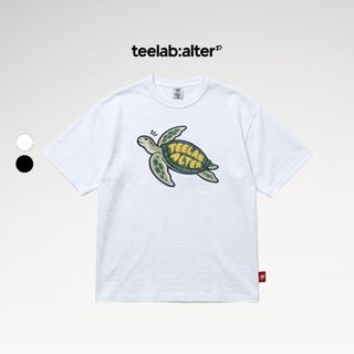 Áo Thun Teelab Alter Turtle Semi-Oversized Slub-Cotton Tee TS409
