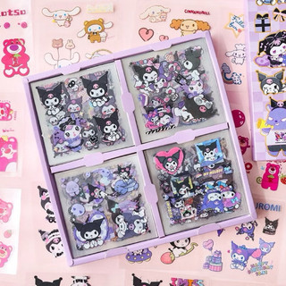 Hộp 100 Tấm Nhãn Dán Sticker, Họa Tiết Hoạt Hình Siêu Dễ Thương, Dán Trang Trí Sách Vở, Đồ Chơi