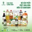 Trọn Bộ Sản Phẩm từ Mật Hoa Dừa Sokfarm chuẩn hữu cơ,Nước Tương mật hoa dừa, đường SIÊU NGON