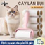 Cây Lăn Bụi Lăn Dính Chặt Lông Và Bụi - Dùng Được Cho Sofa, Ga Giường Và Thảm, Thiết Kế Xé Chéo