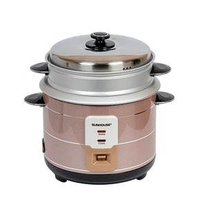 Nồi Cơm Điện 1.8L SUNHOUSE SHD8125 Nắp Rời Nhanh Chín Độ Bền Cao BH 12 Tháng