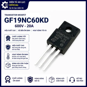 GF19NC60KD GF19NC60HD STGP19NC60KD STGF19NC60KD GF19NC60HD IGBT 20A 600V kênh N TO-220F
