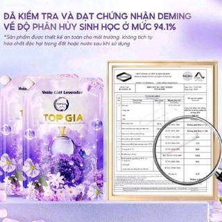 DEAL DÙNG THỬ Combo 2 Lít  Nước Giặt Xả TopGia Túi 1L Thơm Lâu Dễ Chịu, Hương Lavender, Sạch Sâu, Ngừa Khuẩn, Mềm Vải