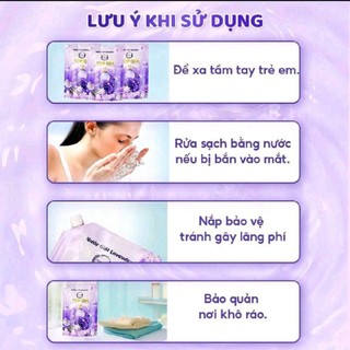 DEAL DÙNG THỬ Combo 2 Lít  Nước Giặt Xả TopGia Túi 1L Thơm Lâu Dễ Chịu, Hương Lavender, Sạch Sâu, Ngừa Khuẩn, Mềm Vải