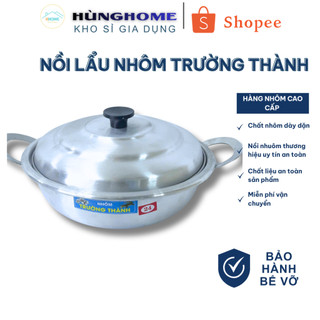 Nồi lẩu nhôm Trường Thành Tiện Dụng Ăn Nhậu Gia Đình, Hàng Quán - Hunghome