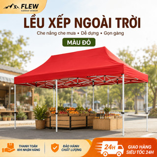 Nhà Bạt Di Động Gấp Gọn 3×3m/3×4.5m/3×6m Mái Che Cao Cấp Mái che chợ đêm Che Nắng Mưa Ngoài Trời Mái che xe