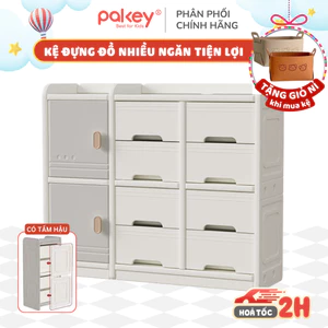 Tủ Đựng Đồ Cho Bé Mẫu Mới 2026, Kệ Tủ Đa Năng Cao Cấp Dày Dăn Nhựa Nguyên Sinh An Toàn, Bảo Hành 1 Năm