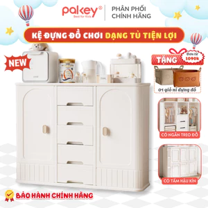 Tủ Đựng Đồ Đa Năng, Kệ Tủ Cao Cấp Dày Dặn CÓ TẤM HẬU Chất Liệu Nhựa Nguyên Sinh An Toàn, Bảo Hành 1 Năm