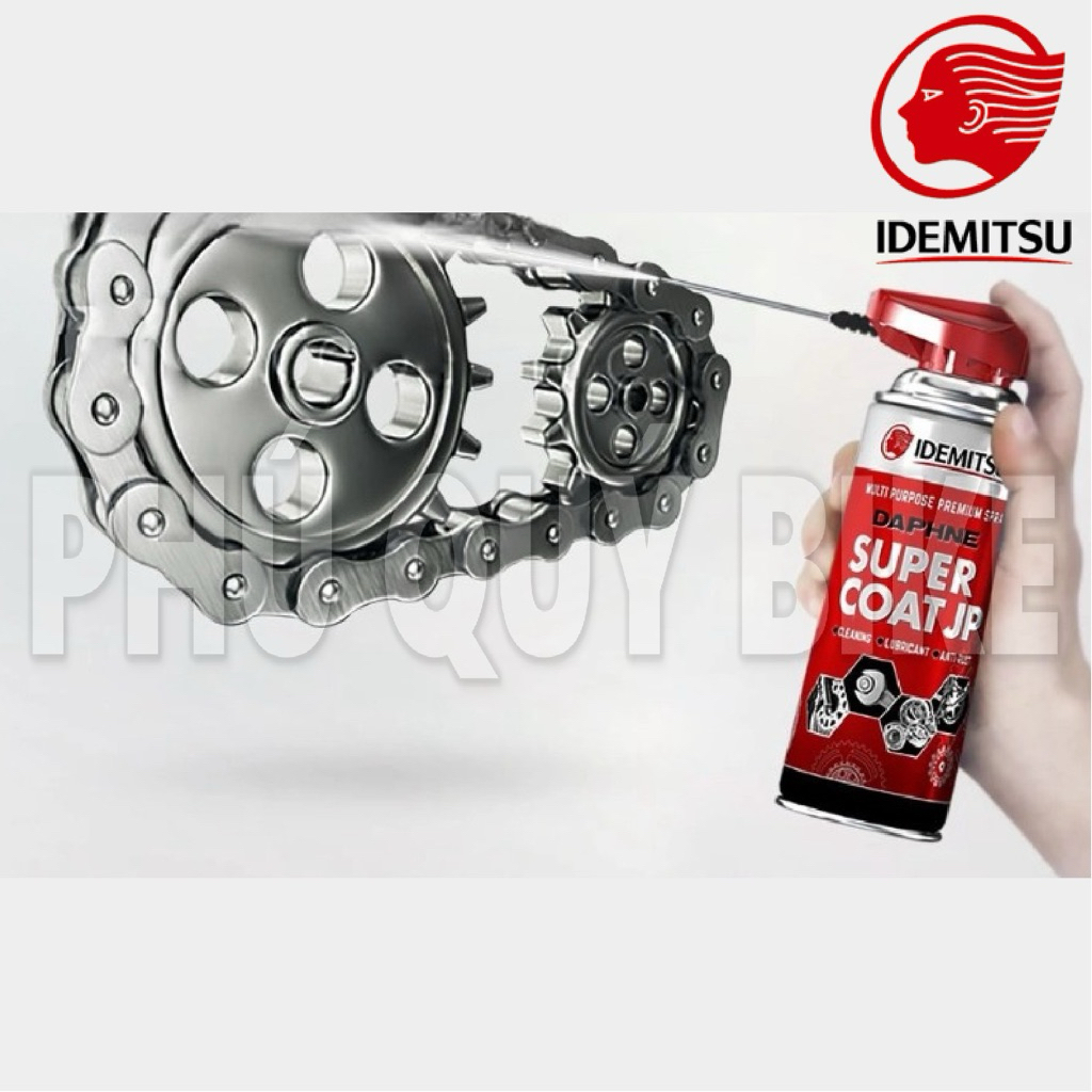 DẦU XỊT CHỐNG GỈ SÉT / BÔI TRƠN SÊN LÍP IDEMITSU Daphne Super Coat JP 400ml