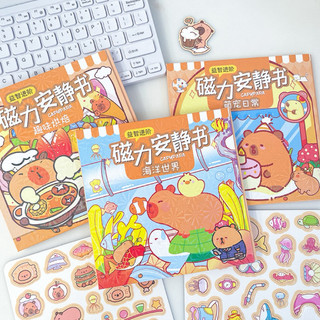 Sổ Sticker Nhãn Dán Nam Châm DIY Hoạt Hình, tự làm thủ công dễ thương, quà tặng đồ chơi cho bé