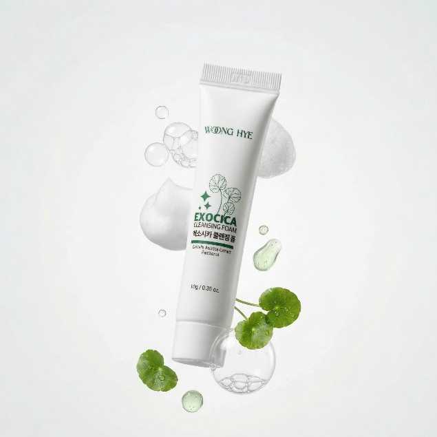 [HẰNG TẶNG KHÔNG BÁN] Bộ đôi sữa rửa mặt exocica và kem chống nắng exocica 10ml - Woong Hye