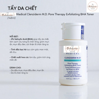(Hàng Công Ty) Dung Dịch Tẩy tế bào chết Giảm Mụn Kiềm Dầu Toner BHA 2% sạch sâu Mẫu Thử Duduhouse