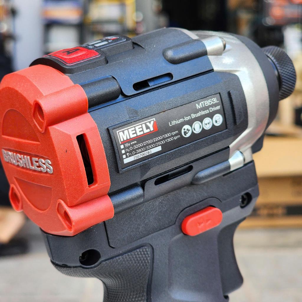 Máy chuyên vít búa MEELY MT853L- Pin Li-Ion 16V, Công Suất 180Nm, Động Cơ Brushless