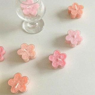[Set 10] Khuôn Tealight Nhựa Trong Suốt Khuôn Đổ Nến Mini Handmade Candles