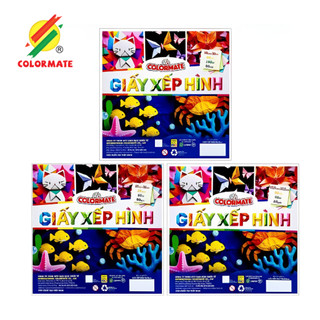 Giấy Xếp Hình Thủ Công Origami 10x10cm - Colormate