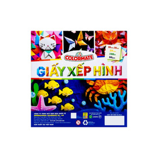 Giấy Xếp Hình Thủ Công Origami 10x10cm - Colormate