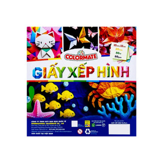 Giấy Xếp Hình Thủ Công Origami 10x10cm - Colormate