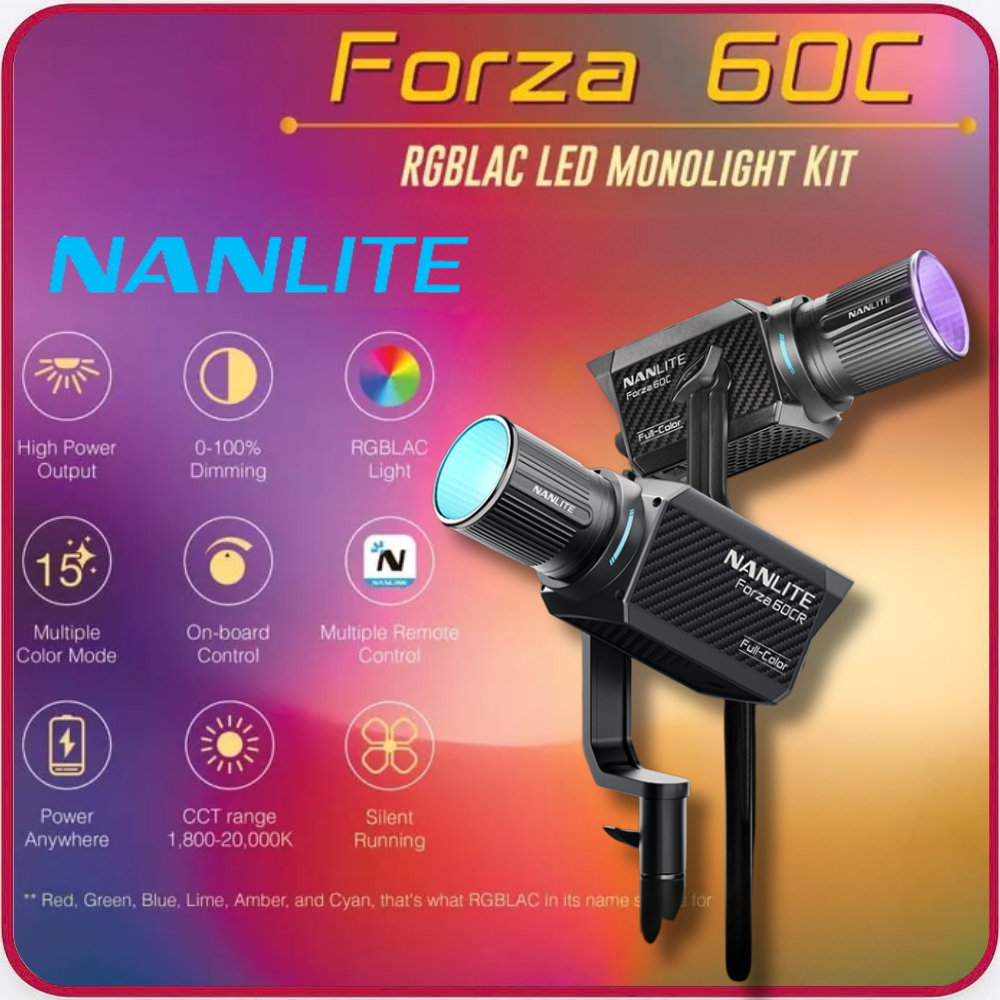 Đèn LED Nanlite Forza 60C RGBLAC