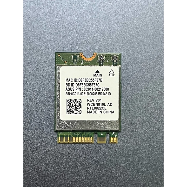 BÁN CARD WIFI LAPTOP Asus TUF Gaming A17 TUF706, FA706, and FX706 FA506 FX506 HÀNG CŨ ZIN THEO MÁY CHÍNH HÃNG