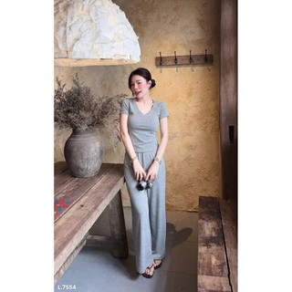 SET BỘ THUN NỮ CỔ TIM SIÊU TÔN DÁNG 🌸