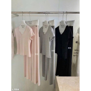 SET BỘ THUN NỮ CỔ TIM SIÊU TÔN DÁNG 🌸