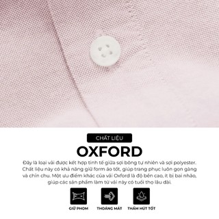 Áo Sơ Mi Nam Tay Ngắn Oxford Form Fitted - Routine 10S25SHS002