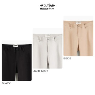 Quần Kaki Dài Nam Cotton Trơn Form Slim - Routine 10S25PCA016