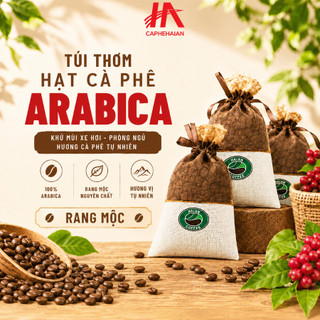 Túi Thơm Cafe Khử Mùi Túi Thơm Cà Phê Thiên Nhiên Treo Xe Tủ Quần Áo Phòng Ngủ Khử Mùi Hiệu Quả